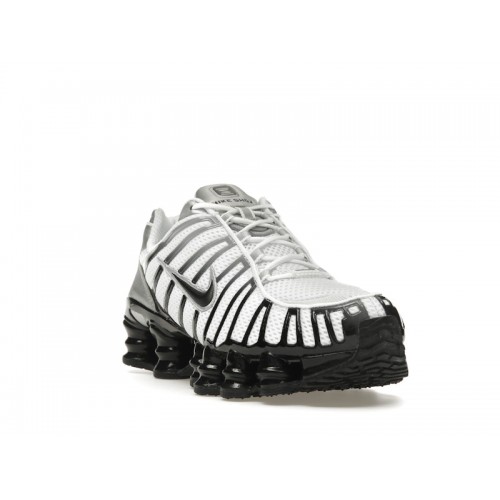 Кроссы Nike Shox TL Metallic Silver Wolf Grey (W) - женская сетка размеров