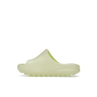 Детские adidas Yeezy Slide Glow Green (2022 Restock) (Kids)