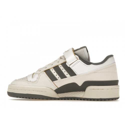 Кроссы adidas Forum 84 Low Off White Silver Pebble (W) - женская сетка размеров