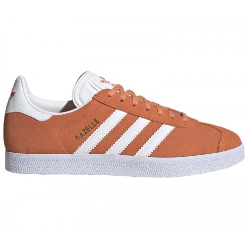 Кроссы adidas Gazelle Solar Orange (W) - женская сетка размеров