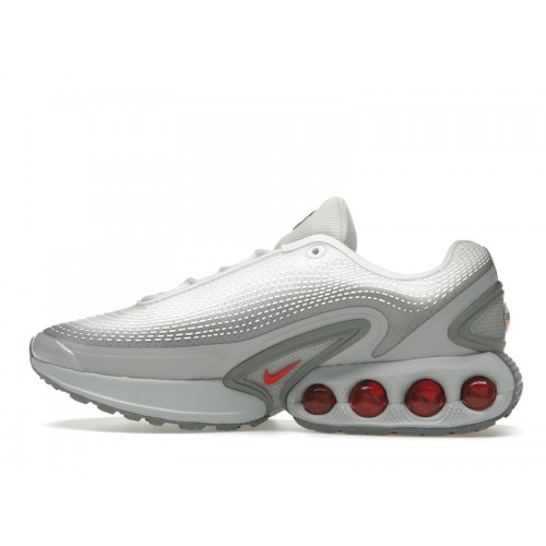 Nike Air Max Dn SE Light Smoke Grey White Smoke Grey University Red - мужская сетка размеров
