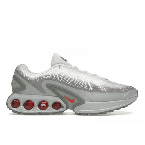 Nike Air Max Dn SE Light Smoke Grey White Smoke Grey University Red - мужская сетка размеров