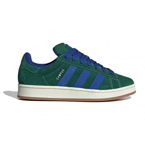 Кроссы adidas Campus 00s Dark Green Semi Lucid Blue - мужская сетка размеров