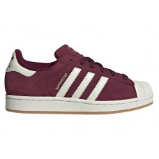 Женские adidas Superstar Maroon Off White (W)