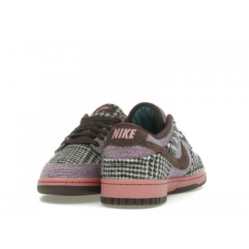 Nike Harris Tweed x Wmns Dunk Low Purple Pink - женская сетка размеров