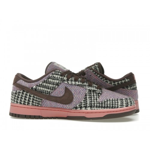 Nike Harris Tweed x Wmns Dunk Low Purple Pink - женская сетка размеров