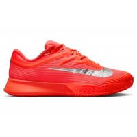 Женские кроссовки Nike Court Air Zoom Vapor Pro 3 Premium Clay Bright Crimson Metallic Silver (W)