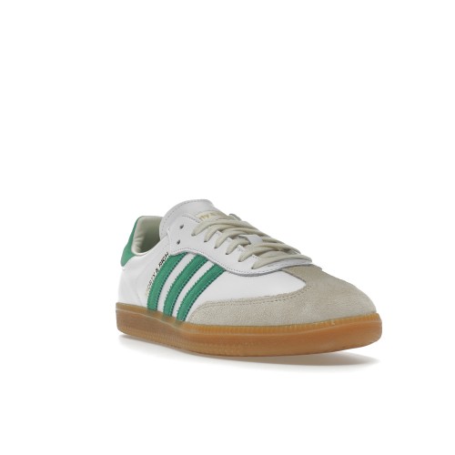 Кроссы adidas Samba OG Sporty & Rich White Green - мужская сетка размеров