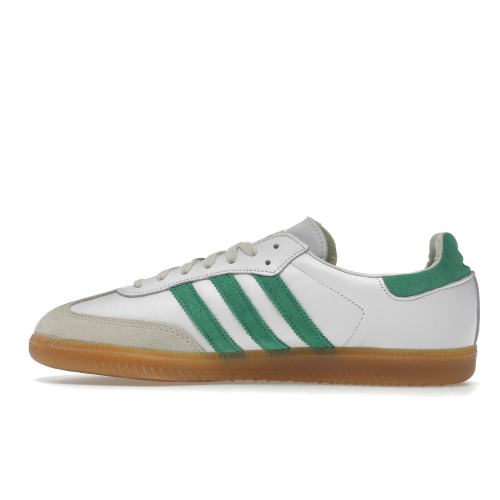 Кроссы adidas Samba OG Sporty & Rich White Green - мужская сетка размеров