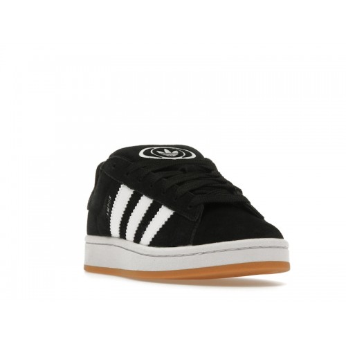 Кроссы adidas Campus 00s Black White Gum (Kids) - детская сетка размеров