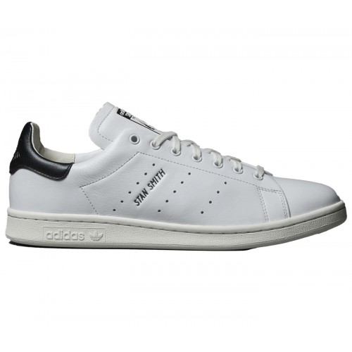 Кроссы adidas Stan Smith Lux White Black - мужская сетка размеров