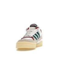 adidas Forum Low White Teal Burgundy
