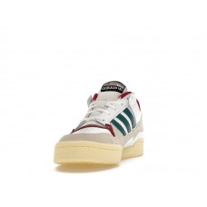 adidas Forum Low White Teal Burgundy