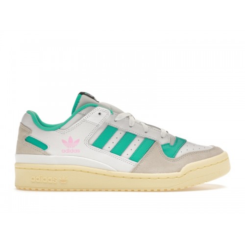 Кроссы adidas Forum Low White Mint - мужская сетка размеров