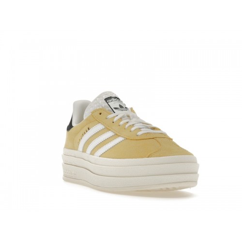 Кроссы adidas Gazelle Bold Almost Yellow (W) - женская сетка размеров