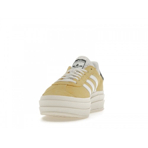 Кроссы adidas Gazelle Bold Almost Yellow (W) - женская сетка размеров