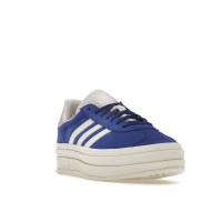 Женские кроссовки adidas Gazelle Bold True Pink Semi Lucid Blue (W)