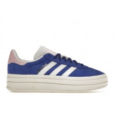 Женские кроссовки adidas Gazelle Bold True Pink Semi Lucid Blue (W)