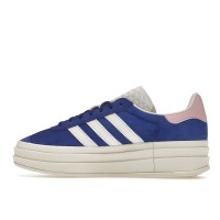 Женские кроссовки adidas Gazelle Bold True Pink Semi Lucid Blue (W)
