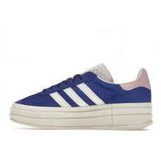 Женские кроссовки adidas Gazelle Bold True Pink Semi Lucid Blue (W)