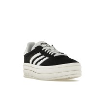 Женские adidas Gazelle Bold Core Black White (W)