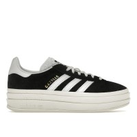 Женские кроссовки adidas Gazelle Bold Core Black White (W)