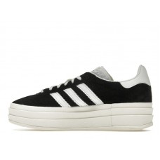 Женские кроссовки adidas Gazelle Bold Core Black White (W)