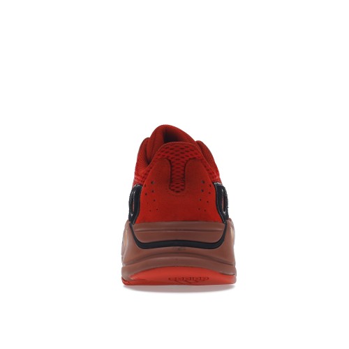 Кроссы adidas Yeezy Boost 700 Hi-Res Red - мужская сетка размеров