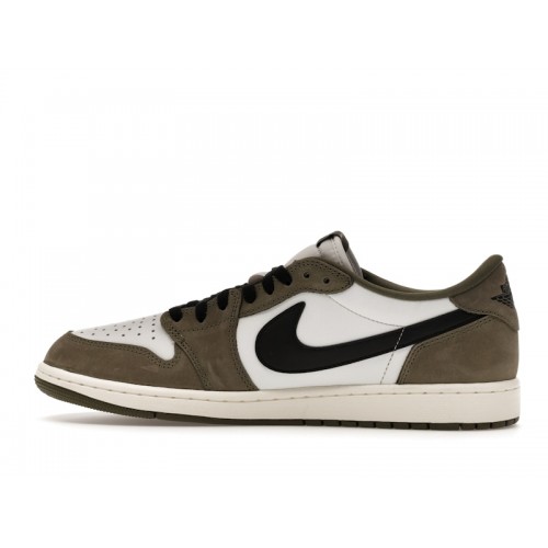 Jordan 1 Retro Low OG Medium Olive - мужская сетка размеров