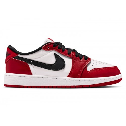 Air Jordan 1 Retro Low OG GS Chicago 2025 - подростковая сетка размеров