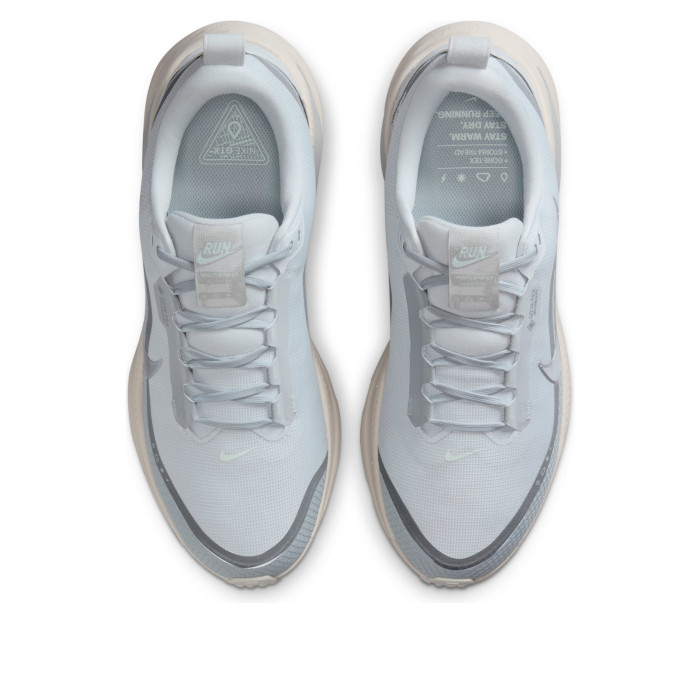 Nike Vomero 18 GORE-TEX Reflective Pure Platinum Metallic Silver - мужская сетка размеров Nike Vomero 18 GORE-TEX Reflective Pure Platinum Metallic Silver - мужская сетка размеров