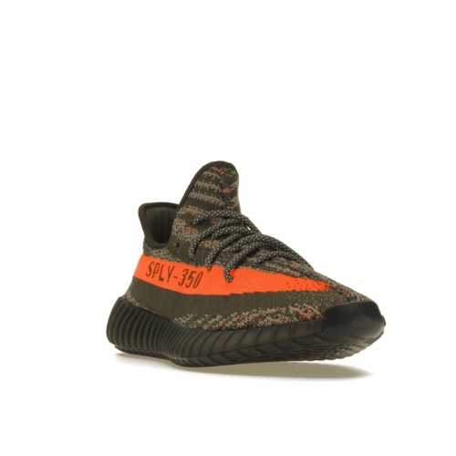 Кроссы adidas Yeezy Boost 350 V2 Carbon Beluga - мужская сетка размеров