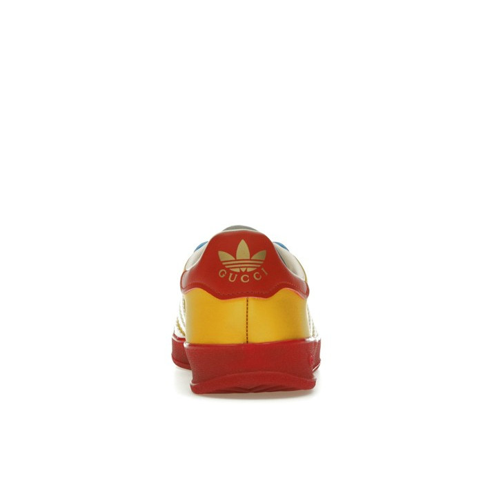 adidas x Gucci Gazelle Yellow White Red (W) - женская сетка размеров adidas x Gucci Gazelle Yellow White Red (W) - женская сетка размеров