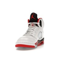 Jordan 5 Retro Fire Red Black Tongue (2025)
