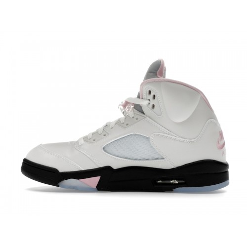 Кроссы Jordan 5 Retro Medium Soft Pink - мужская сетка размеров