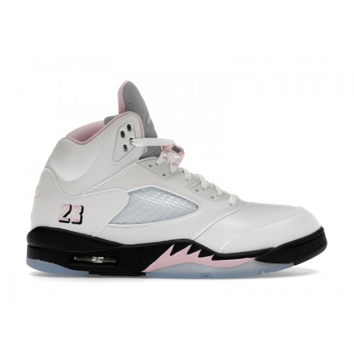 Кроссы Jordan 5 Retro Medium Soft Pink - мужская сетка размеров