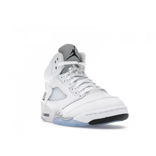 Jordan 5 Retro White Metallic (2026) - мужская сетка размеров