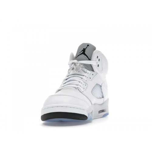 Jordan 5 Retro White Metallic (2026) - мужская сетка размеров