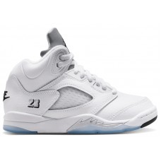 Детские Jordan 5 Retro White Metallic (2026) (PS)