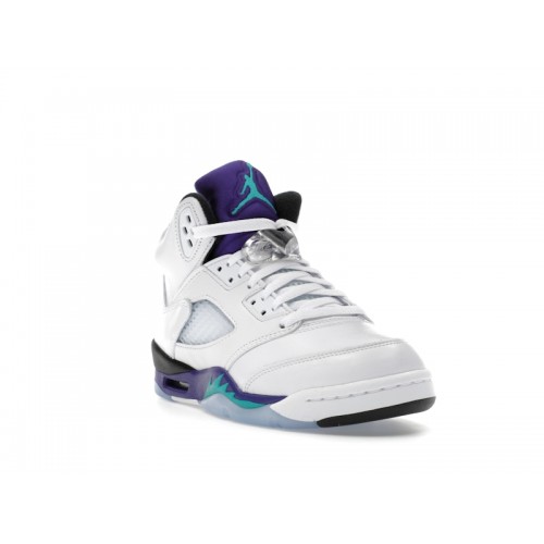 Air Jordan 5 Retro GS Grape 2025 - подростковая сетка размеров