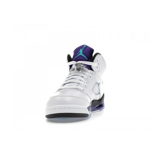 Air Jordan 5 Retro GS Grape 2025 - подростковая сетка размеров