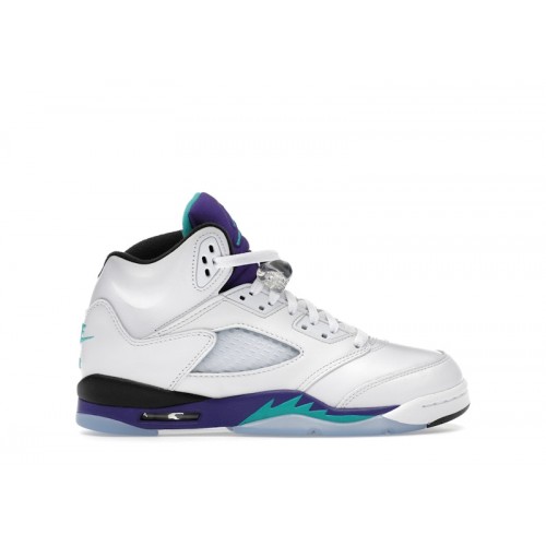 Air Jordan 5 Retro GS Grape 2025 - подростковая сетка размеров