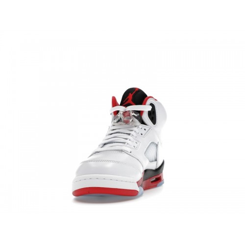 Air Jordan 5 Retro GS Fire Red 2025 - подростковая сетка размеров