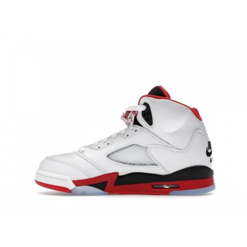 Air Jordan 5 Retro GS Fire Red 2025 - подростковая сетка размеров