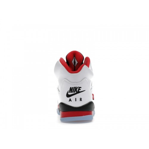 Air Jordan 5 Retro GS Fire Red 2025 - подростковая сетка размеров