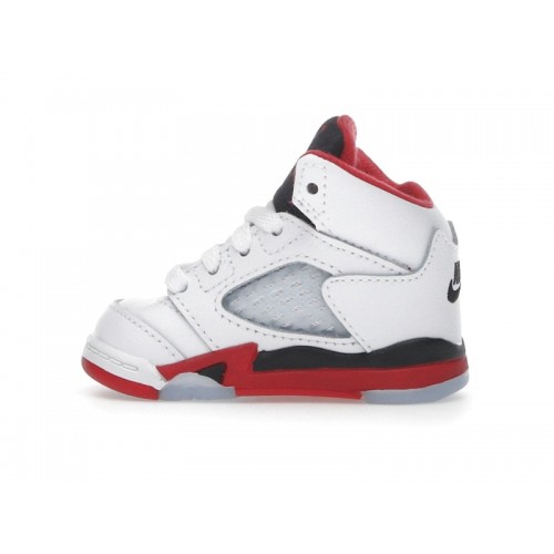 Air Jordan 5 Retro TD Fire Red 2025 - детская сетка размеров