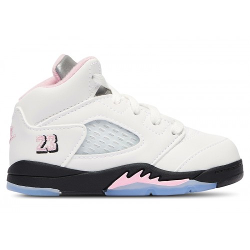 Air Jordan 5 Retro TD Medium Soft Pink - детская сетка размеров