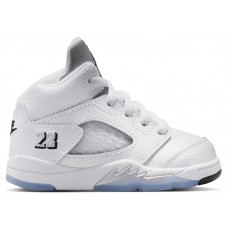 Малышам Jordan 5 Retro White Metallic (2026) (TD)