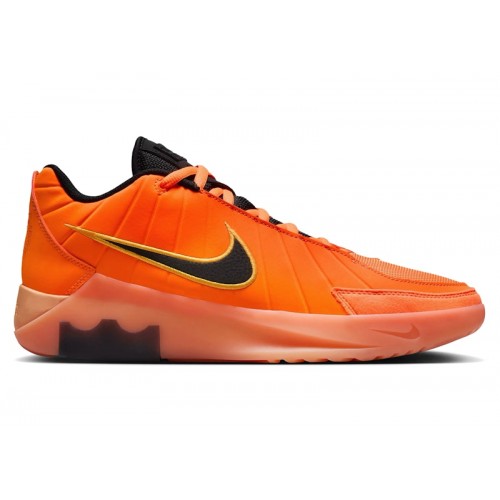 Nike LeBron Witness 9 Total Orange Black (Translucent Outsole) - мужская сетка размеров