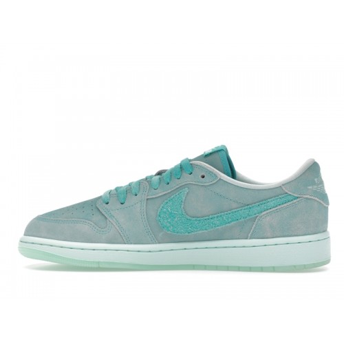 Wmns Air Jordan 1 Retro Low OG Washed Teal - женская сетка размеров